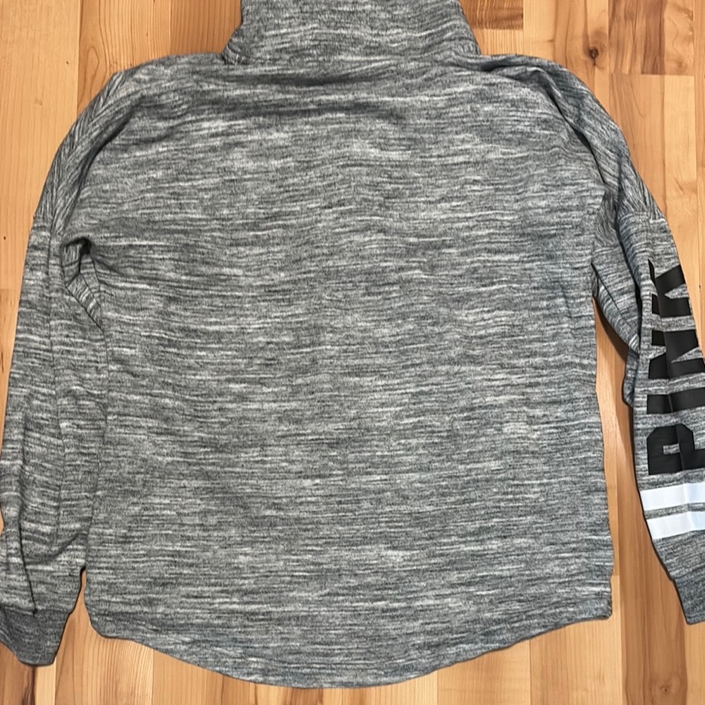Victoria's Secret Pink Heathered Pullover - Picture 6 of 6
